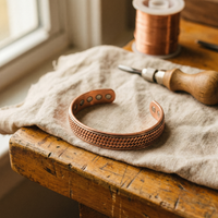 Copper Wave Bracelet
