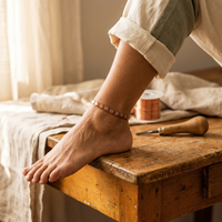 Pure Copper Magnetic Anklet