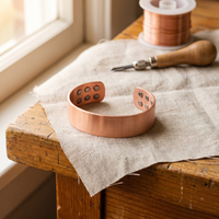 Copper Anvil Bracelet