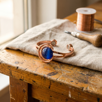 Pure Copper Stone Bracelet