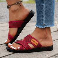 Women's Orthopedic Sandals with Non-Slip Soles and Crisscross Straps