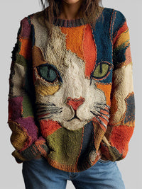 Whiskers | Artistic Cat Sweater