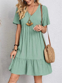 Camille | Tummy-Control Retro V-Neck Dress