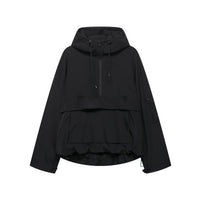 Harper | Women's Hooded Pullover Anorak Quilted Jacket Half-Zip